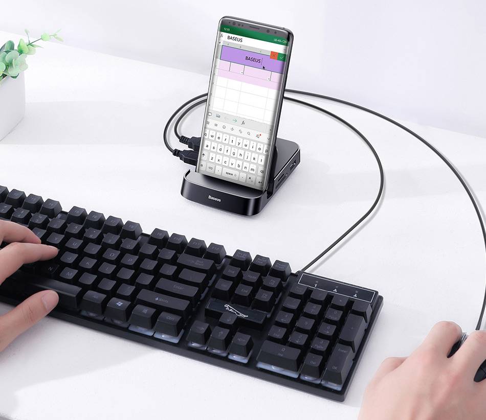 HUB USB C Dex Station Baseus