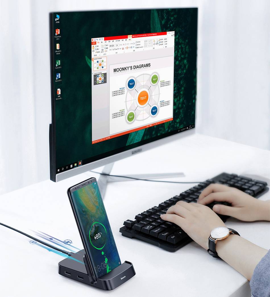 HUB USB C Dex Station Baseus