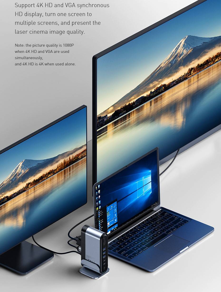 Hub 16 em 1 USB C Baseus