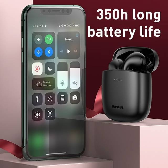 Fone de ouvido W04 TWS Baseus