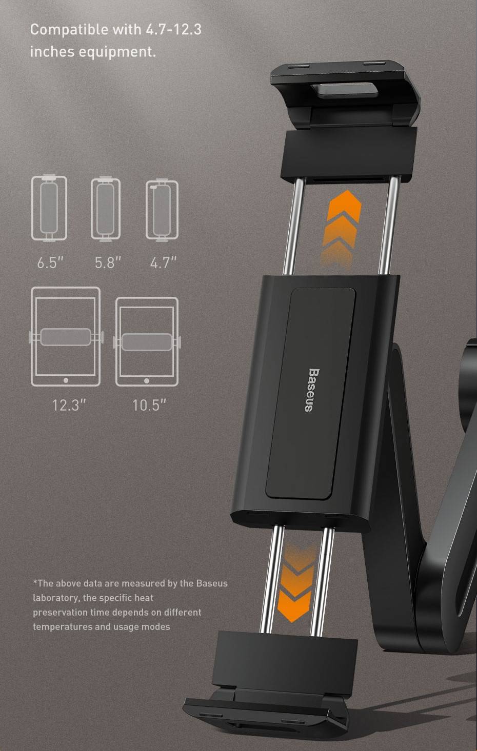 Suporte Universal para Banco Traseiro Baseus