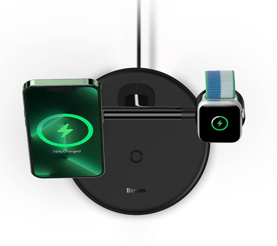 Carregador magnético 3 em 1 20W Baseus