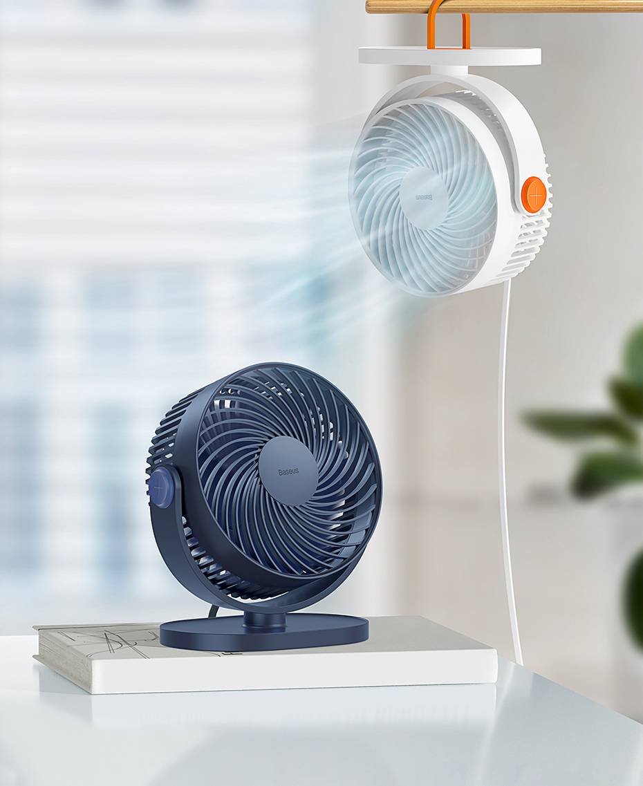Ventilador de mesa ajustável Baseus