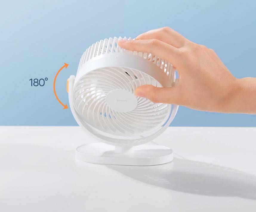 Ventilador de mesa ajustável Baseus