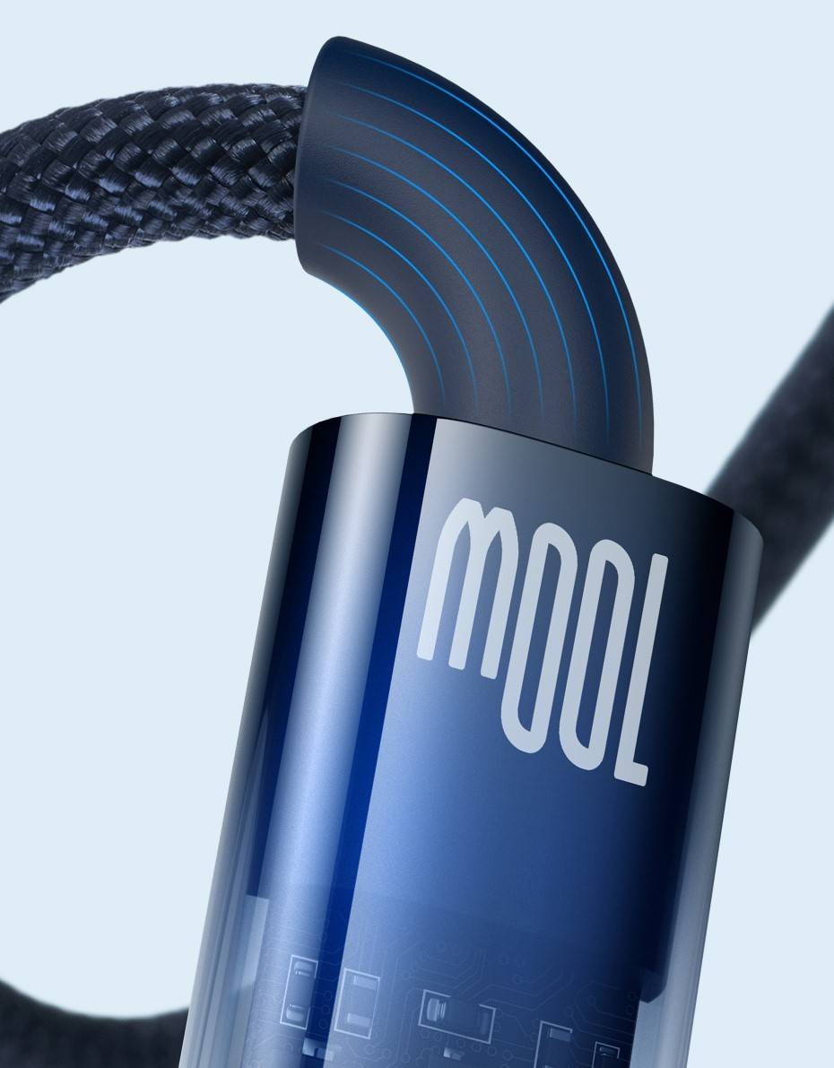 Cabo USB C 100W 6A Desligamento Automático Baseus