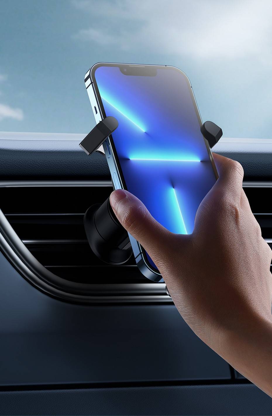 Suporte de Celular com Fixação Automática Baseus