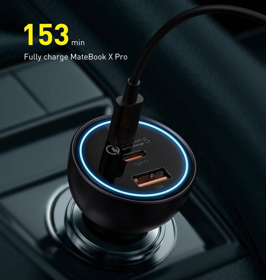 Carregador Veicular 160W Baseus