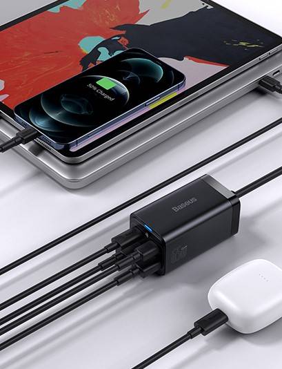 Carregador USB PD 65w GaN Baseus