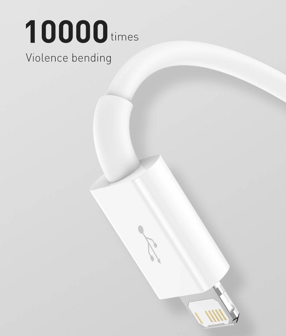 Cabo USB 3 em 1 Carregamento Rápido 1,5m Baseus