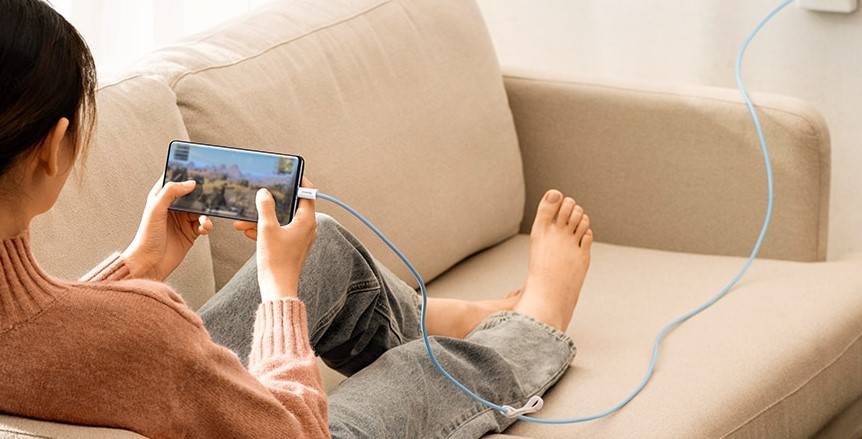 Cabo USB C 100w Carregamento Rápido Baseus
