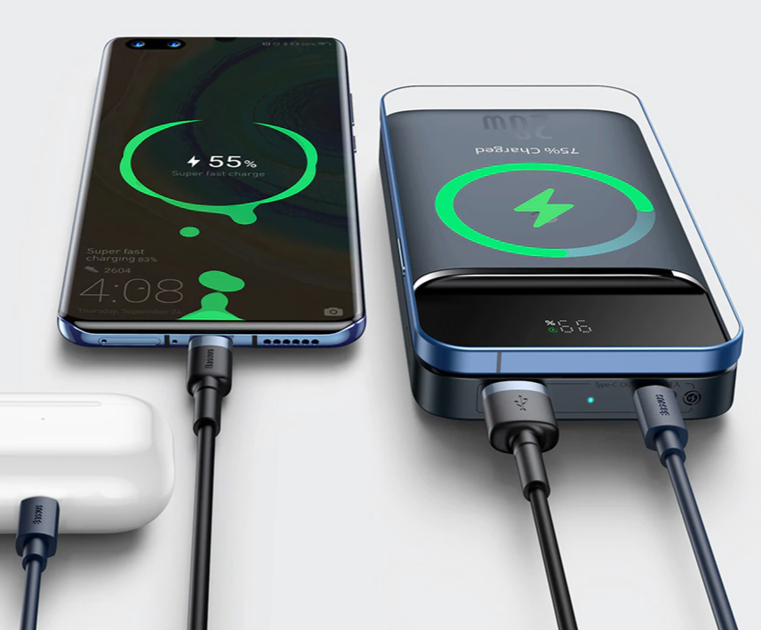 Power Bank magnético 10000mAh 20W Baseus