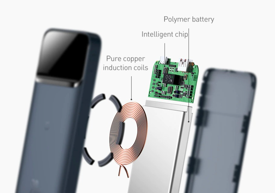 Power Bank magnético 10000mAh 20W Baseus
