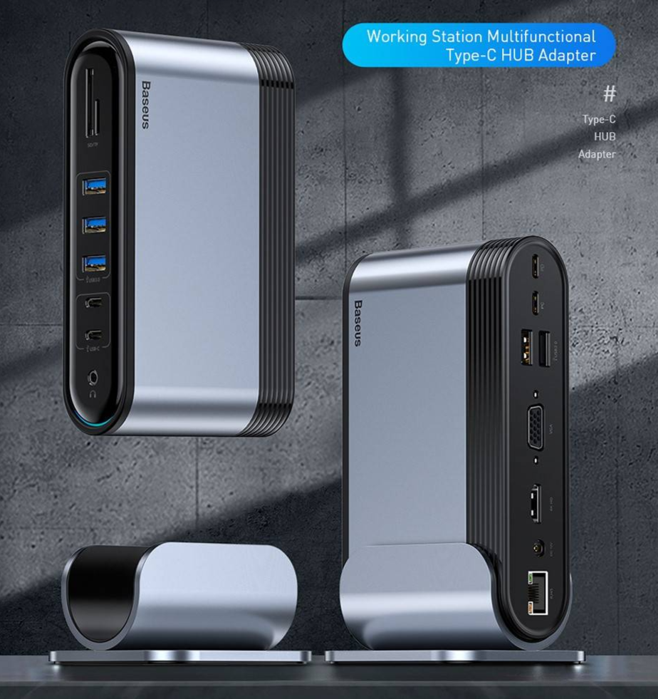 Hub 16 em 1 USB C Baseus
