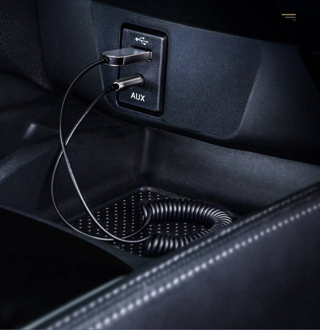 Receptor Transmissor Áudio Bluetooth Sem Fio Saída P2 Baseus