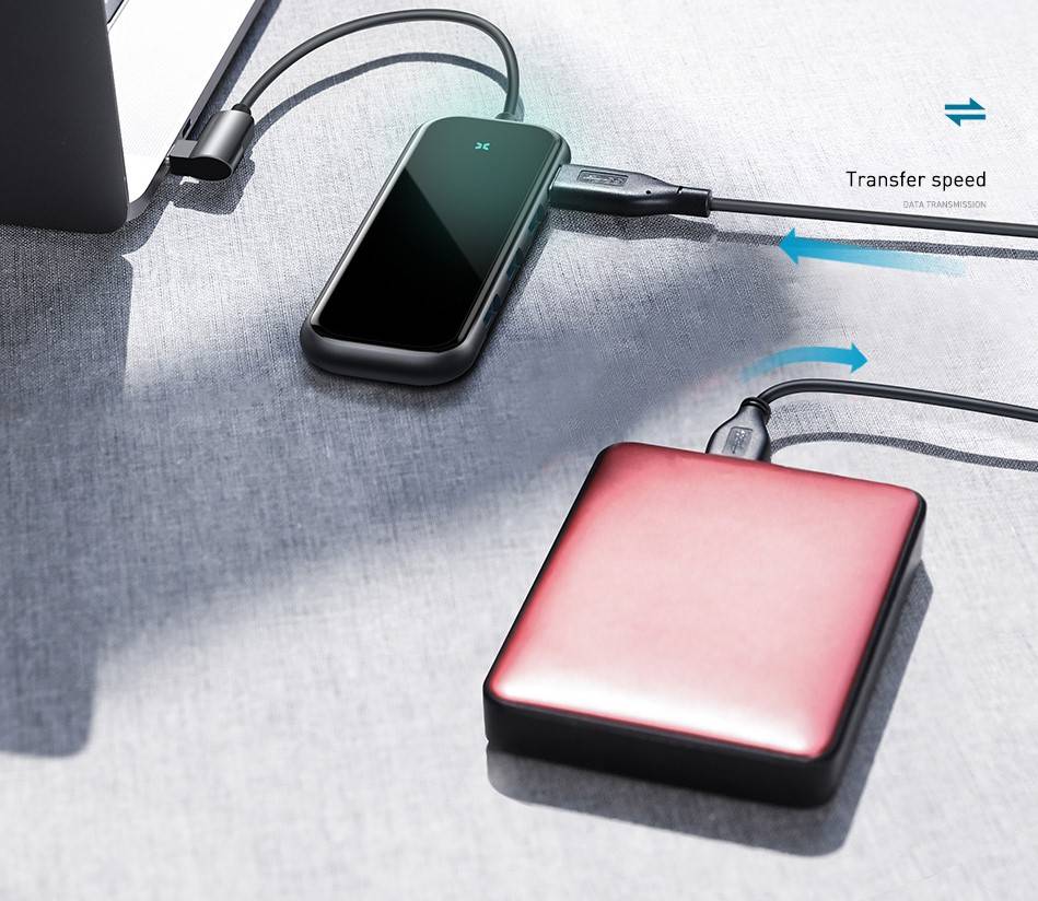 Hub USB C 5 em 1 Nova Versão Baseus