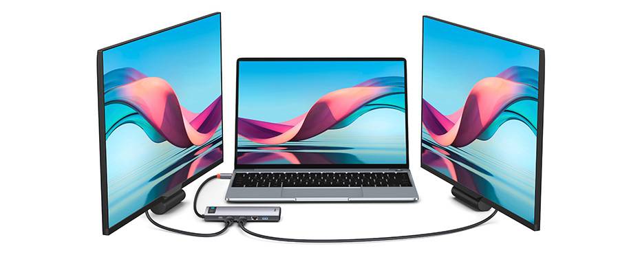 Hub USB C 12 em 1 Baseus