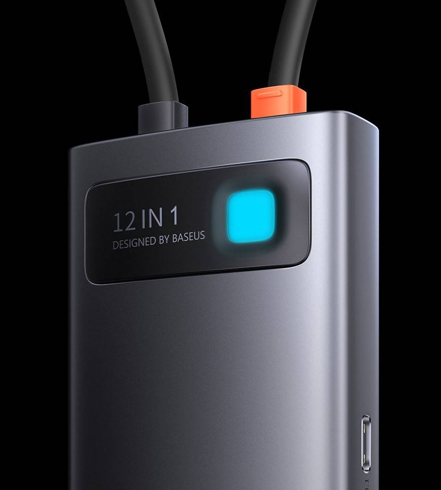 Hub USB C 12 em 1 Baseus