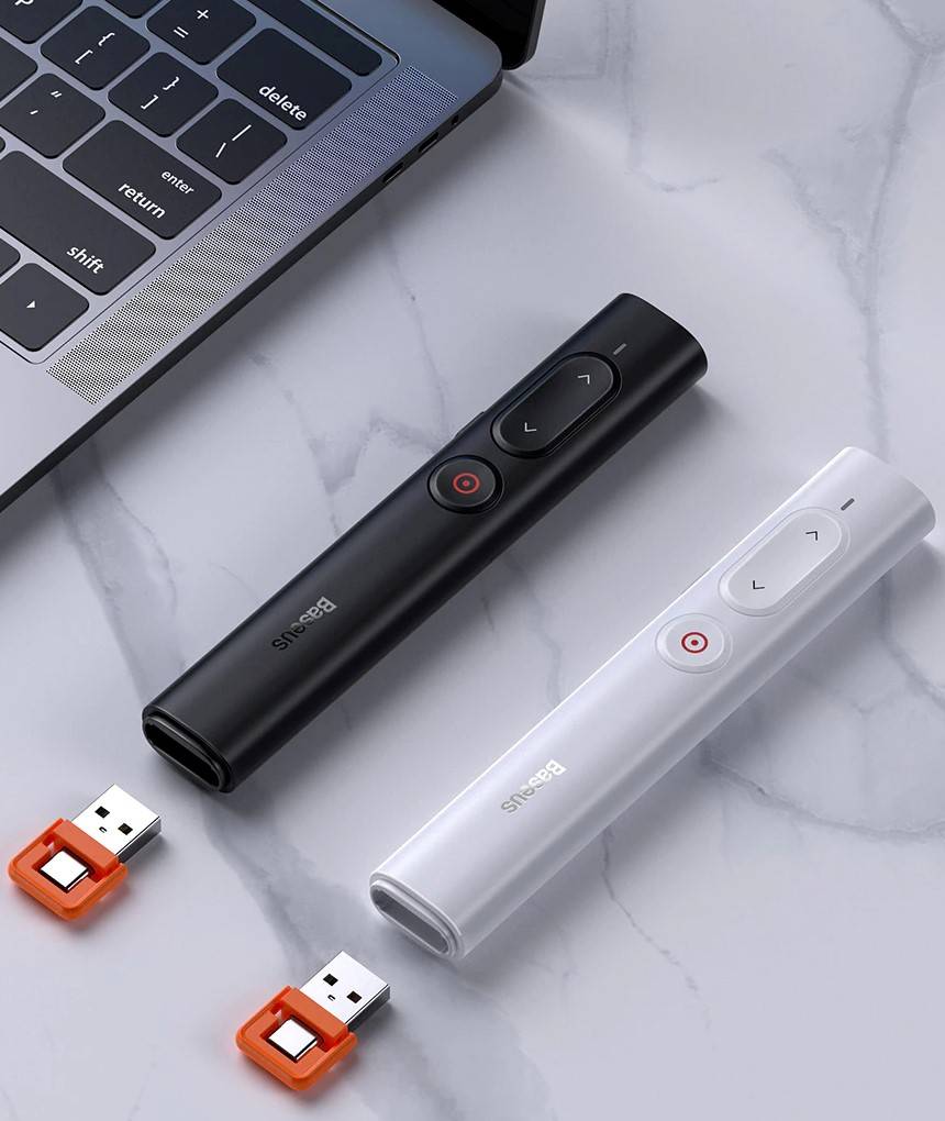 Apresentador Sem Fio com Laser Baseus