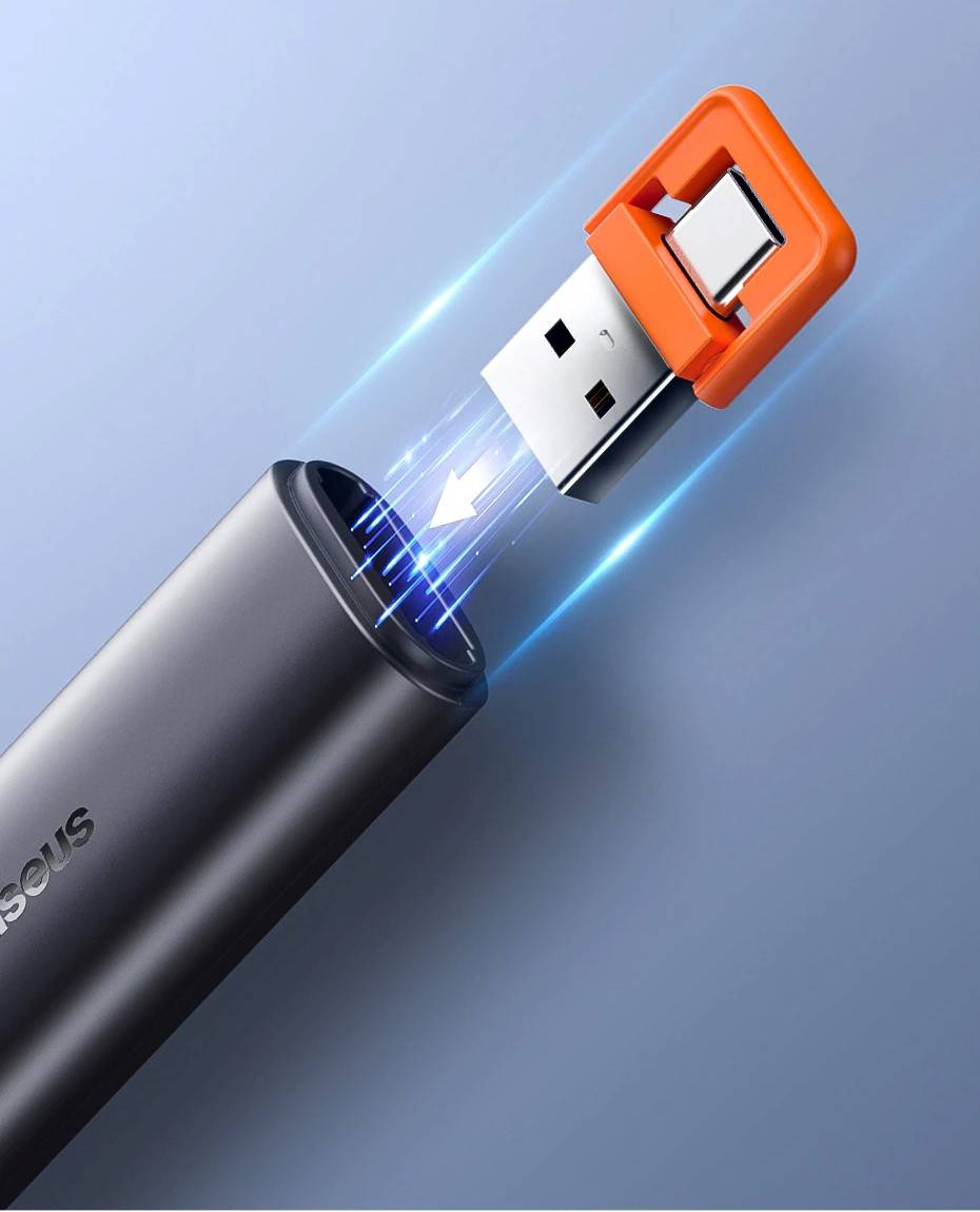 Apresentador Sem Fio com laser Baseus