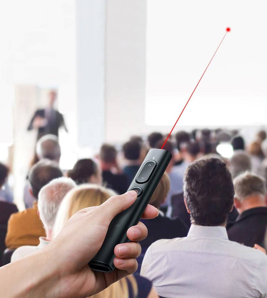 Apresentador Sem Fio com laser Baseus