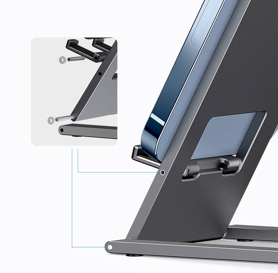 Suporte de Mesa de Metal Dobrável Baseus