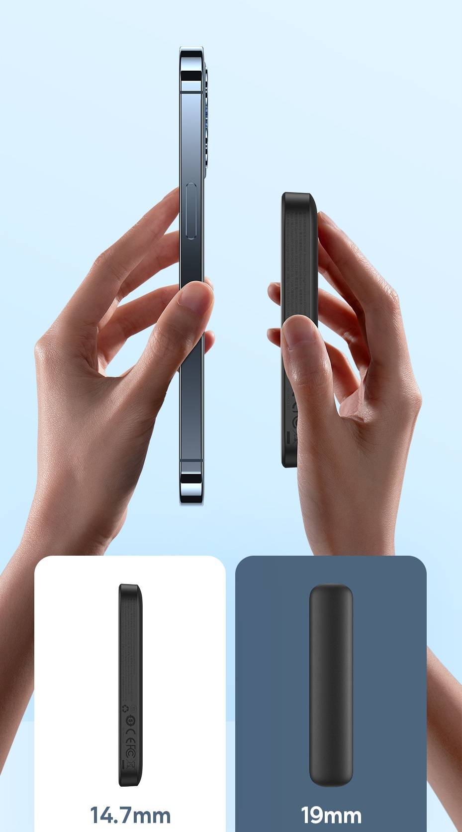 Banco de Potência MagSafe 10000mAh 20W Baseus
