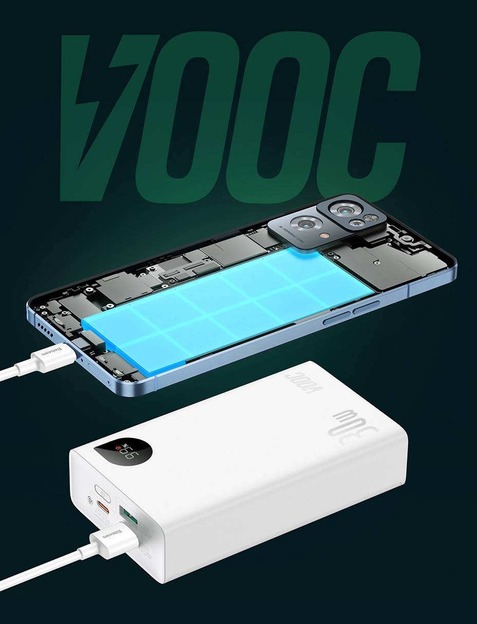 Power Bank Adaman2 30W 20000mAh VOOC Baseus