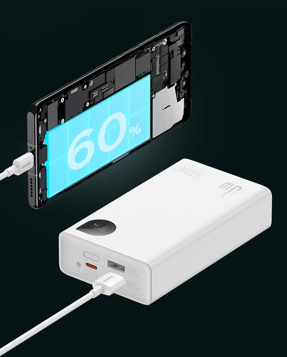 Power Bank Adaman2 30W 20000mAh VOOC Baseus
