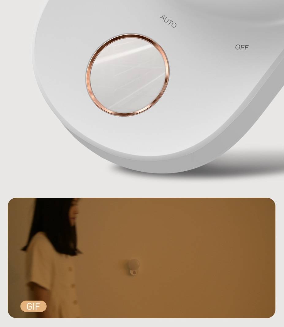 Lâmpada de Led com sensor de presença Baseus