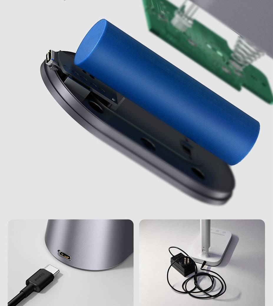 Lâmpada de Led para mesa Baseus