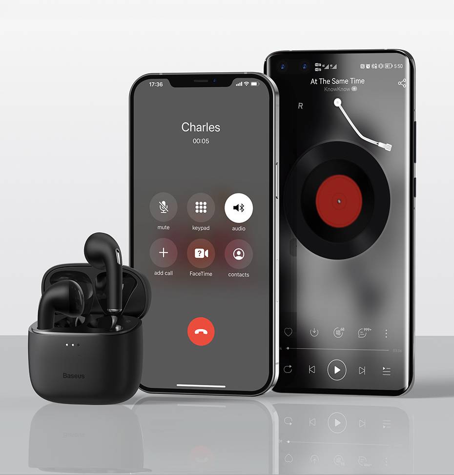 Fone de Ouvido Bowie E8 ENC Baseus