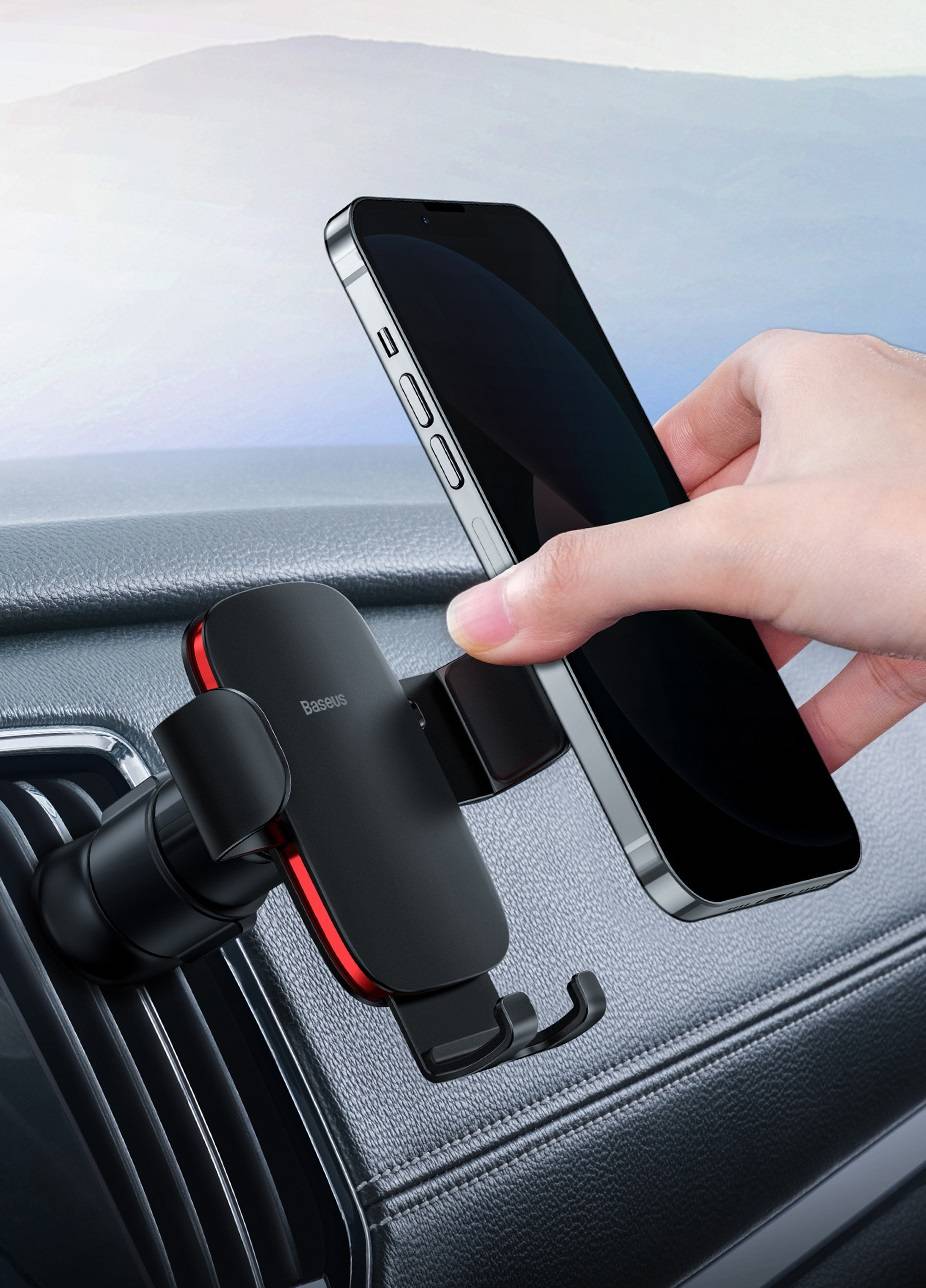 Suporte de celular com fixador em saída de ar Baseus