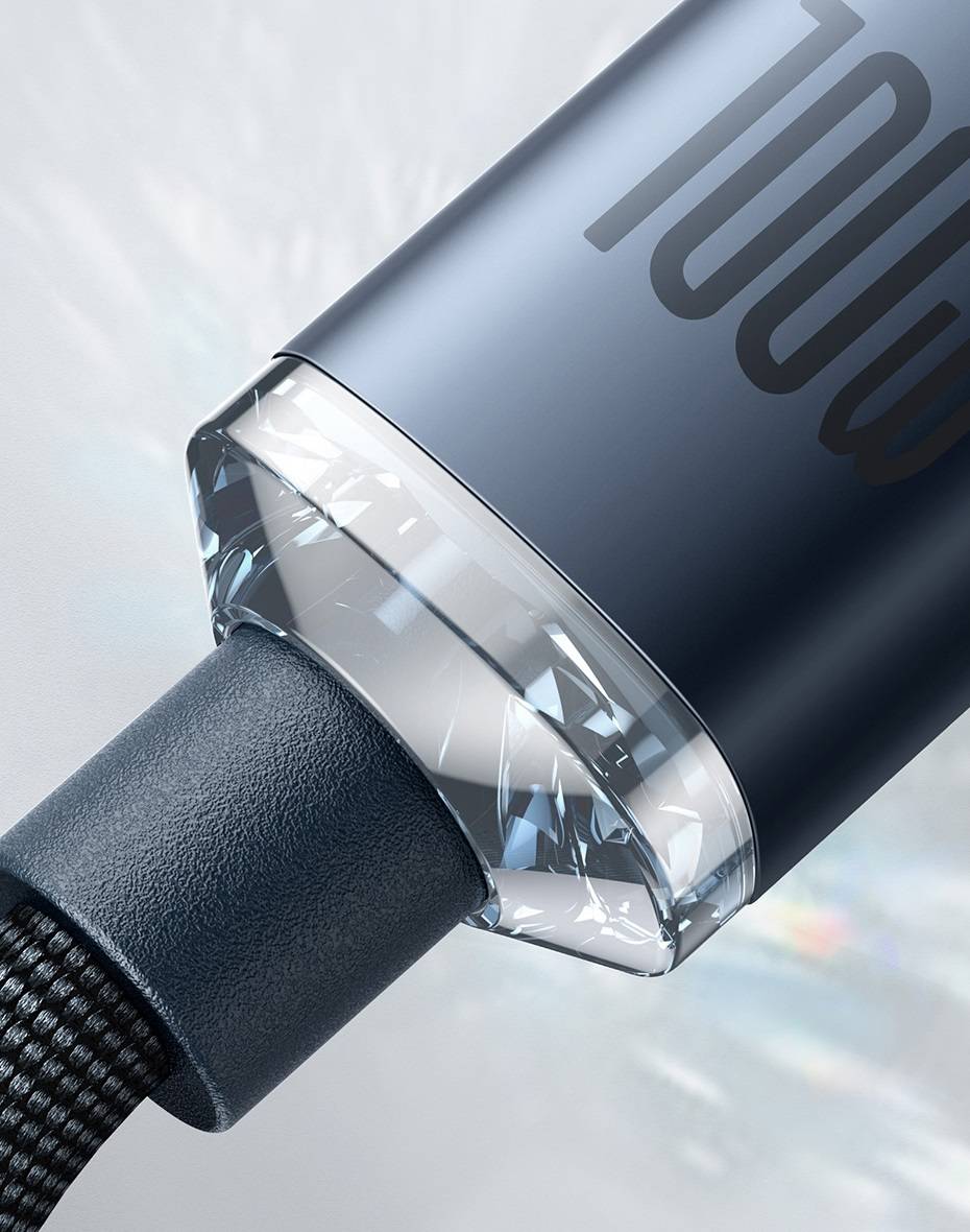 Cabo 100W USB C PD Serie Cristal Baseus