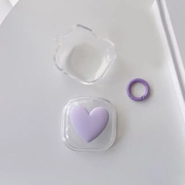 Case de Silicone Coração para Fone WM01, WM02 e W04 Baseus