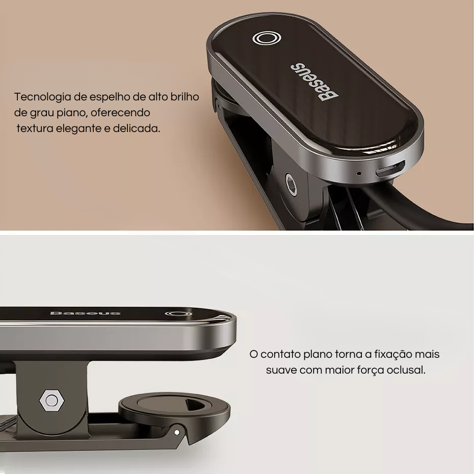 Mini Luminária Portátil com Clipe Baseus