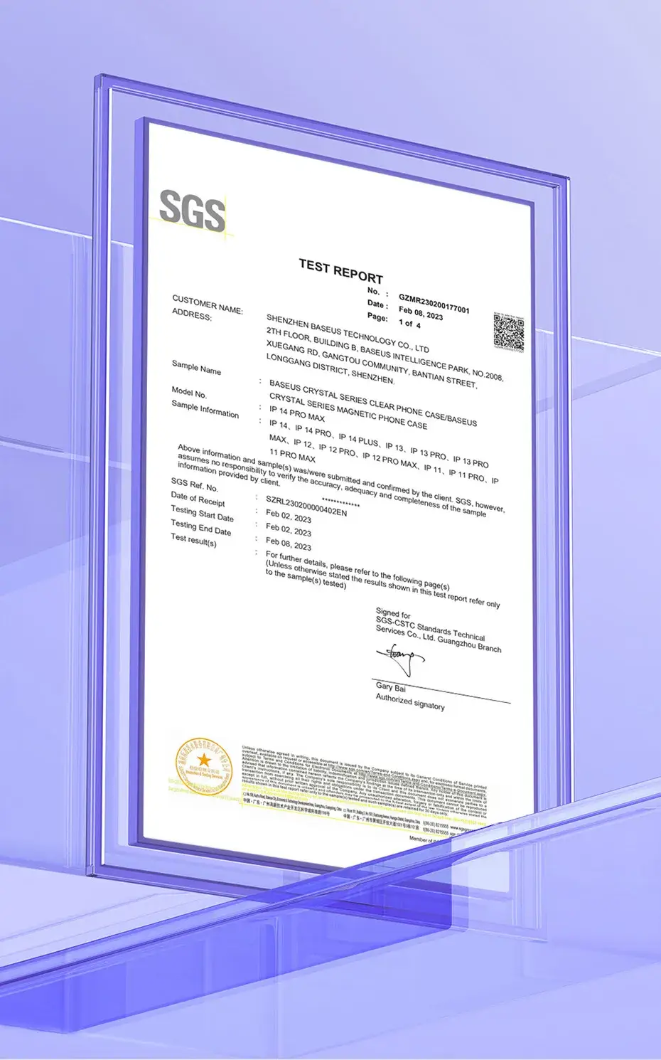 Capa Magnética Transparente para iPhone 11, 12, 13 e 14 + Película Baseus