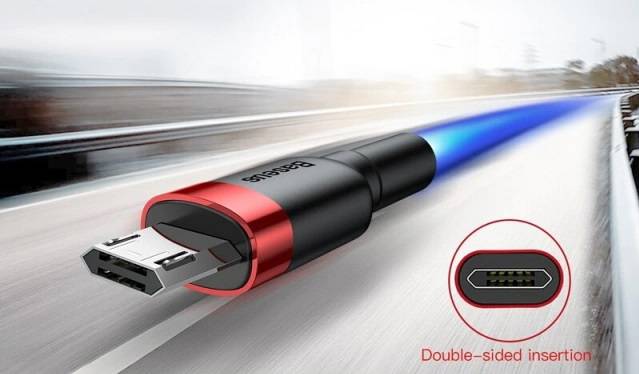 Cabo micro USB 2,4A Baseus
