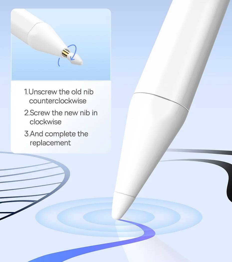 Caneta Stylus Lite com LED Baseus