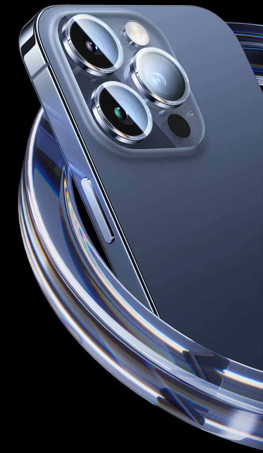 Protetor de Lente de Câmera para iPhone 15 Baseus