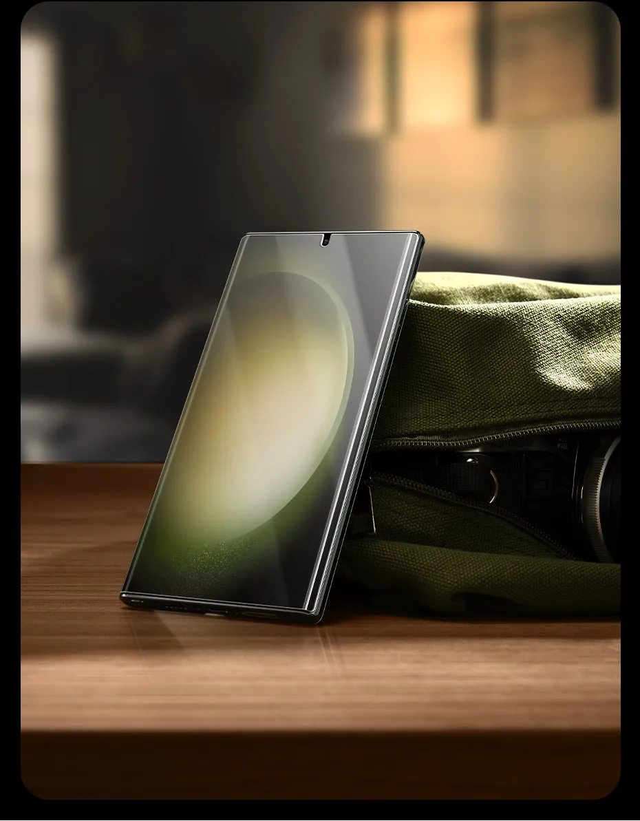 Película de Vidro para Samsung Galaxy S23 Ultra e S22 Ultra Baseus