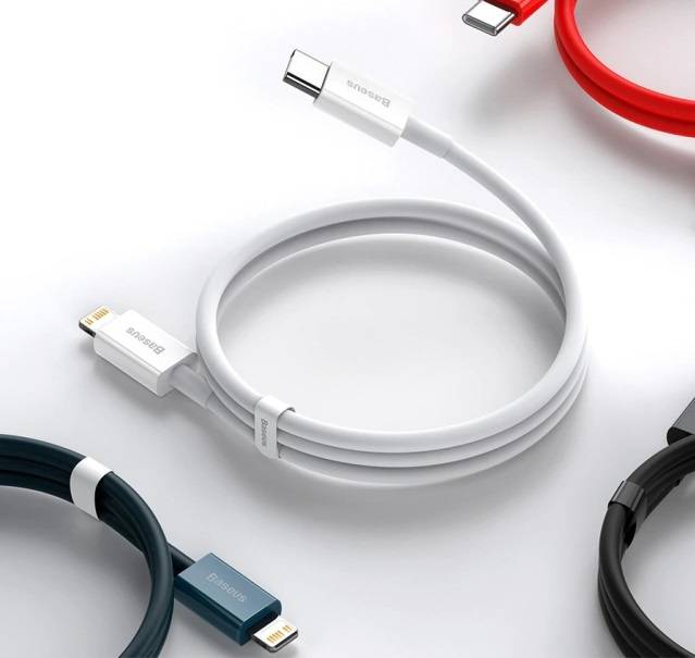 Cabo iPhone 20W PD USB Tipo C Baseus