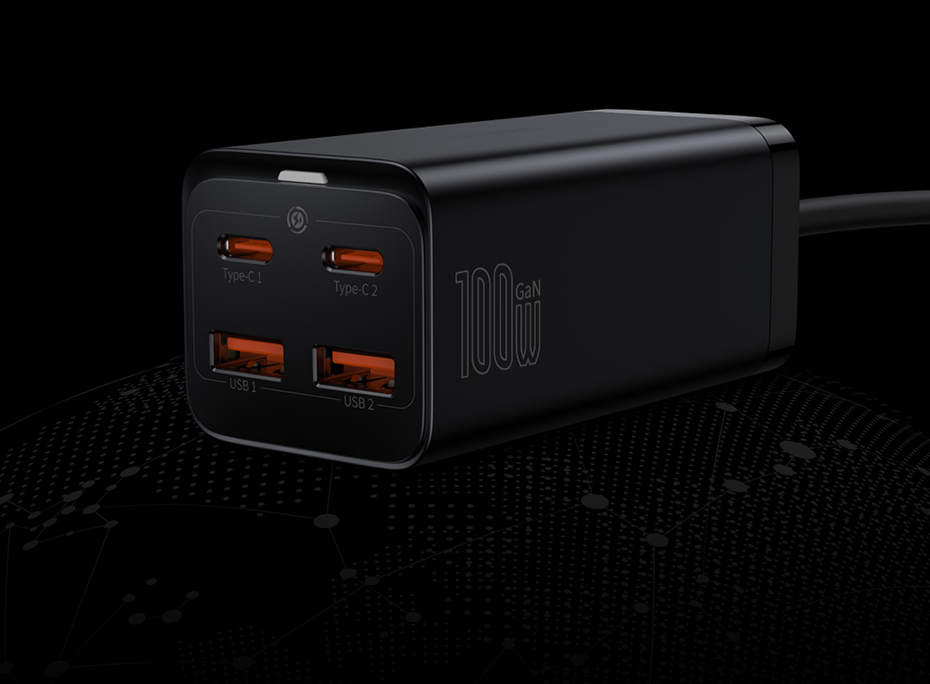 Carregador USB PD 100w GaN3 Pro Baseus