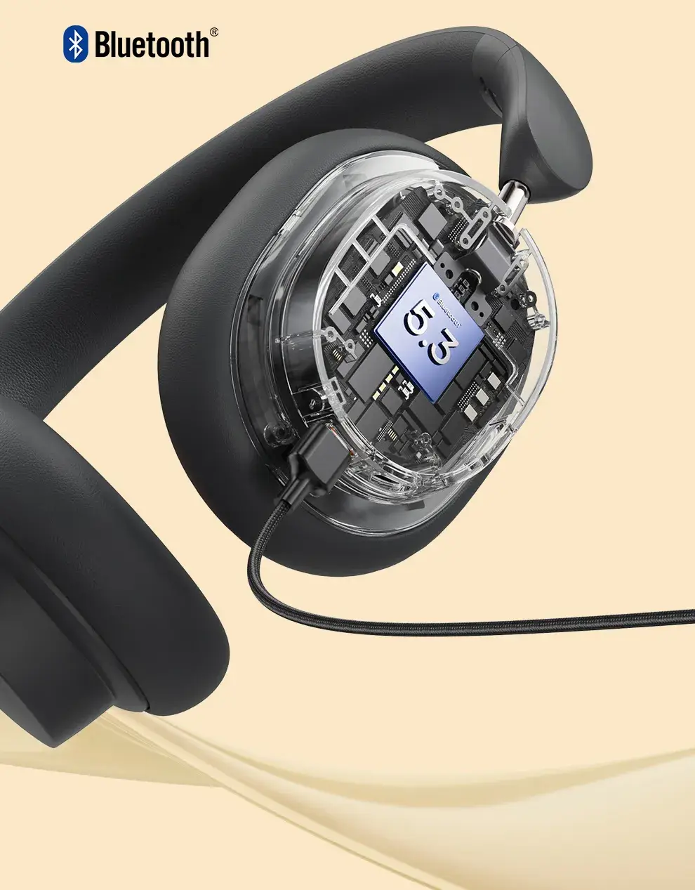 Fone de Ouvido Headset D05 Sem Fio Bluetooth 5.3 Baseus