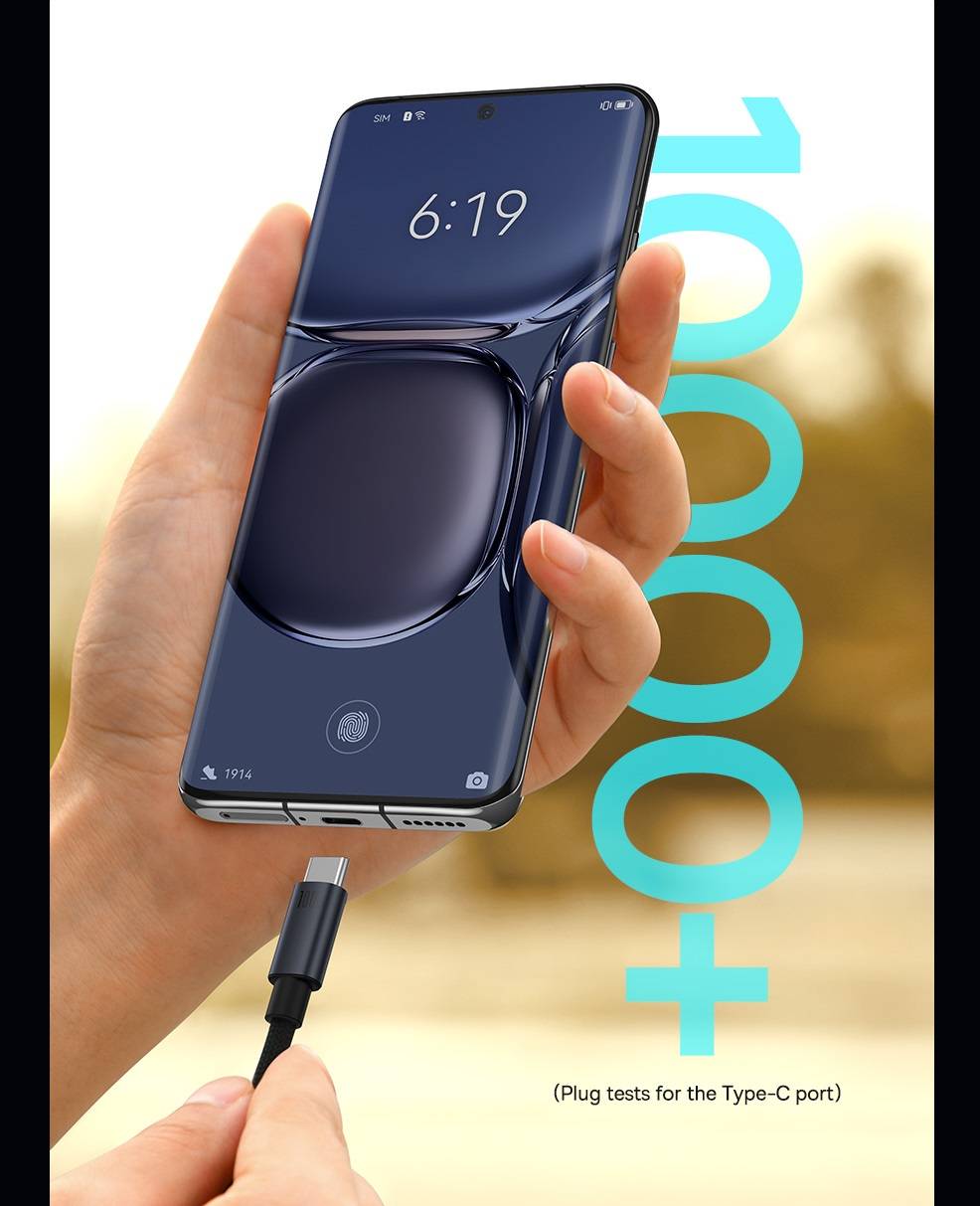 Cabo USB C 100W Ultra Rápido Baseus