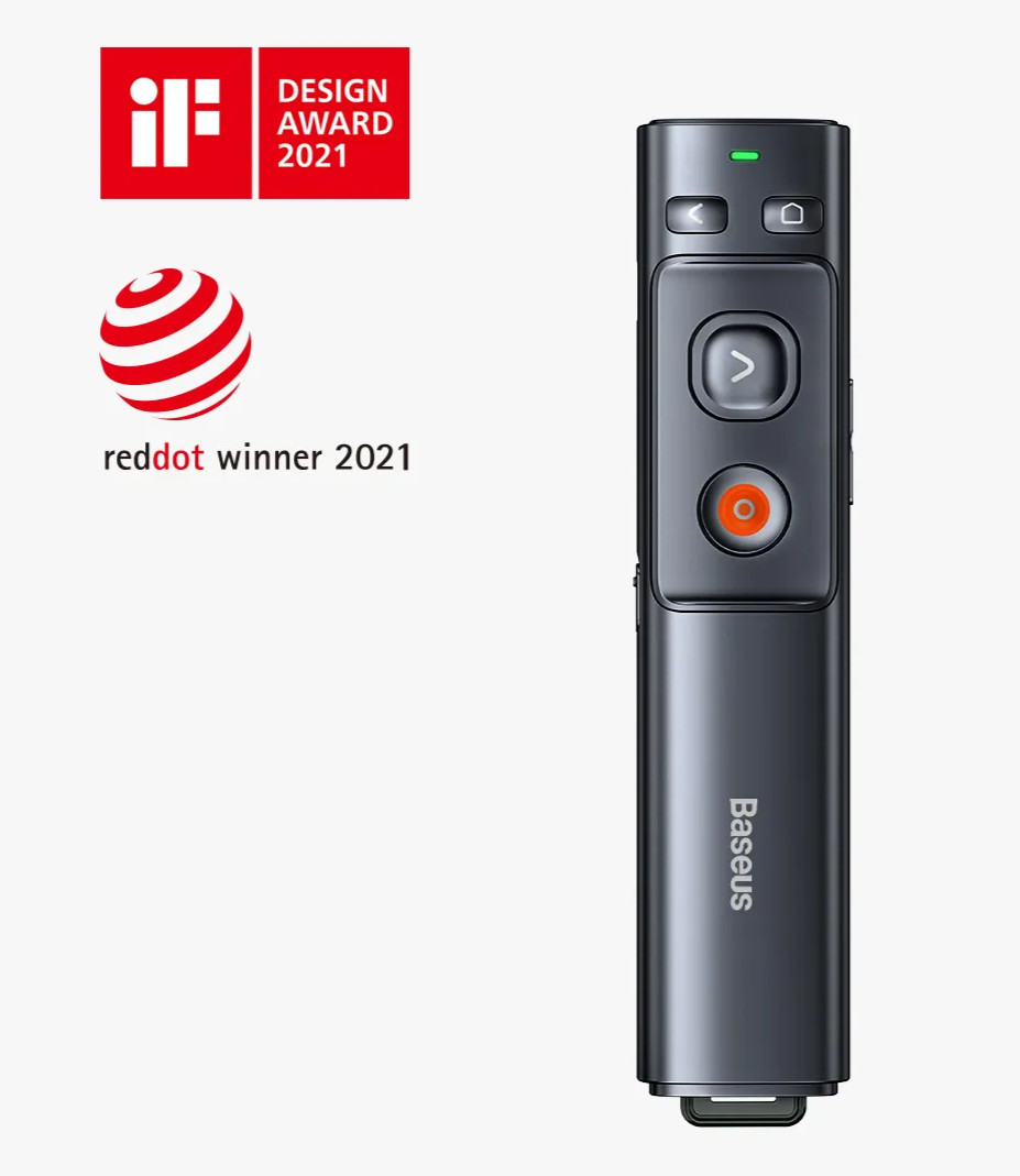 Apresentador Sem Fio com Laser 200m Baseus