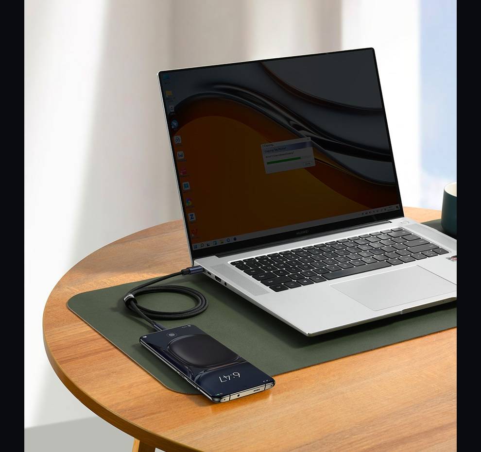 Cabo USB C 100W Ultra Rápido Baseus