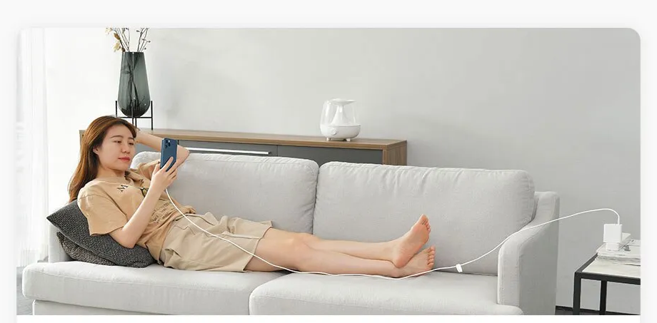 Cabo USB C para iPhone 20W Baseus