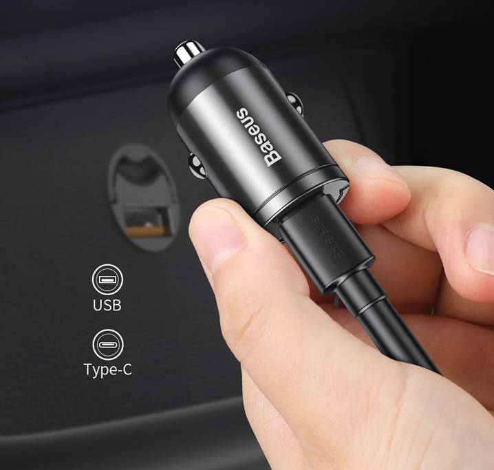 Carregador Veicular 30W Baseus