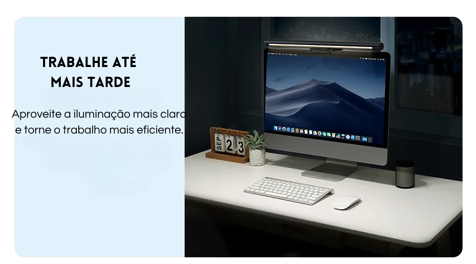 Luminária USB de LED Assimétrica Fighting Pro Baseus