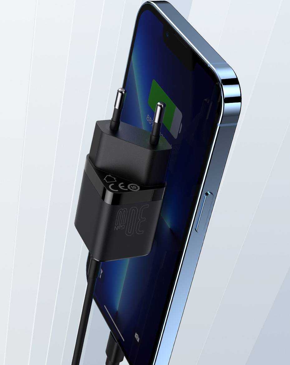 Carregador Inteligente GaN3 30W Baseus